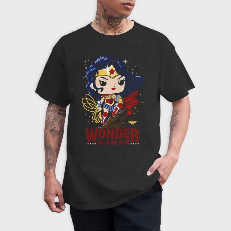Wonder Woman Wonder, Tricou Barbati (Unisex)