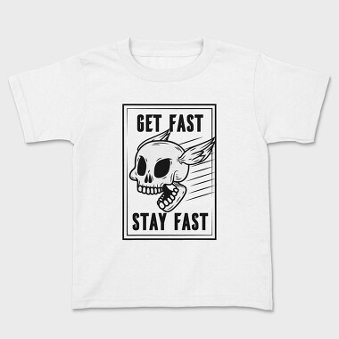 Tricou Copii, Fast Skull