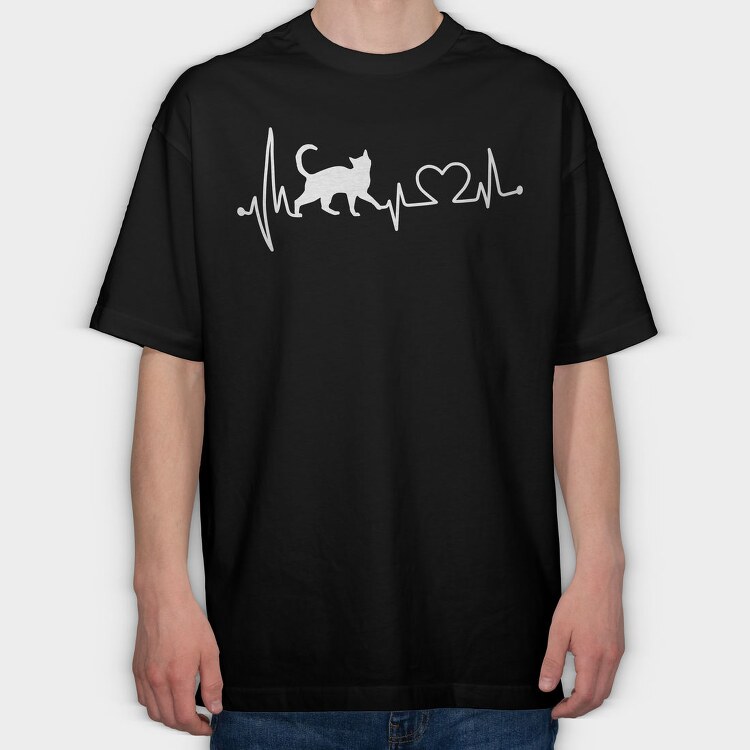 Neon Wolf Howl 14, Tricou Oversize Barbati (Unisex)