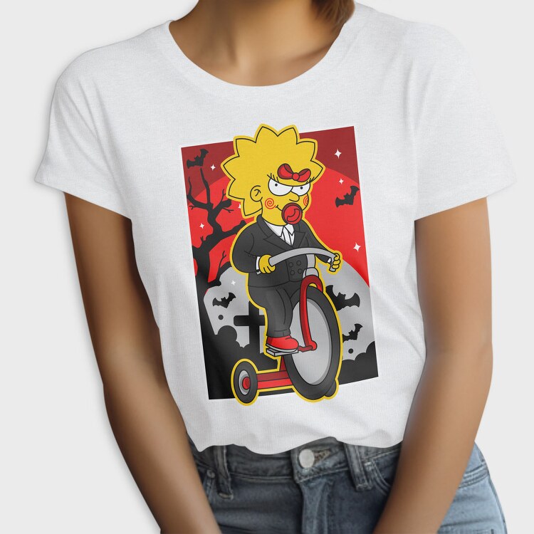 Halloween Lisa Simpson, Tricou Femei