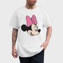 Minnie Mouse Bow, Tricou Barbati (Unisex)