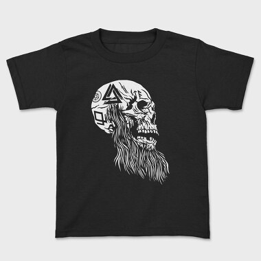 Tricou Copii, Viking Skull