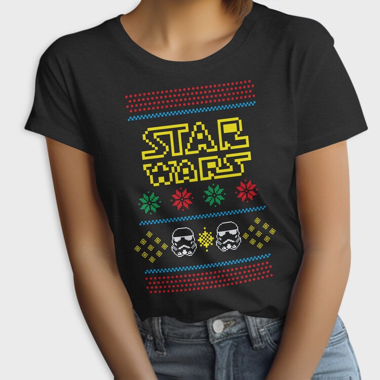 Star Wars Festive Sweater, Tricou Femei