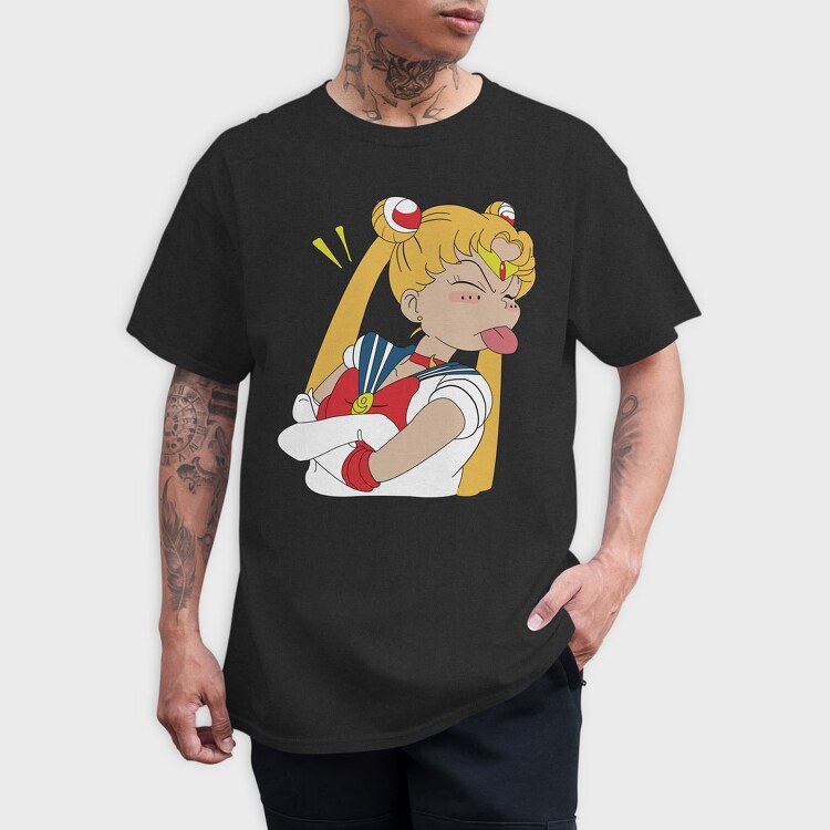 Sailor Moon 10, Tricou Barbati (Unisex)
