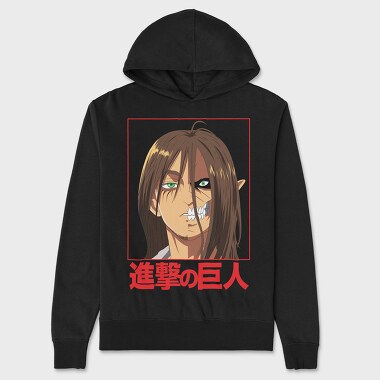 Attack on Titan 49, Hanorac Oversize Barbati (Unisex)