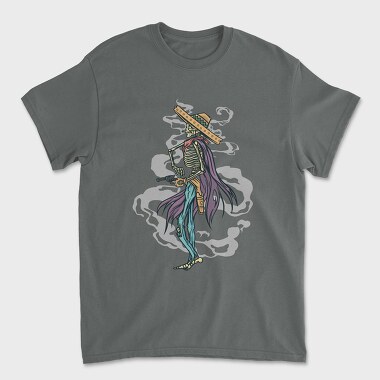 Tricou Barbati (Unisex), Cowboy Skeleton