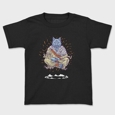 Tricou Copii, Monk Wolf