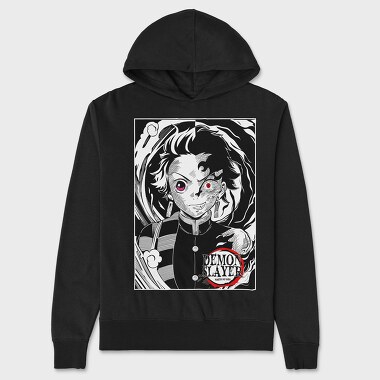 Demon Slayer 9, Hanorac Oversize Barbati (Unisex)