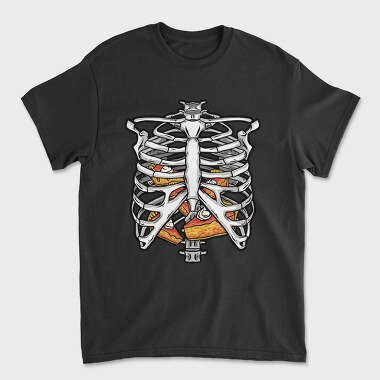 Ribs And Pizza, Tricou Barbati (Unisex)