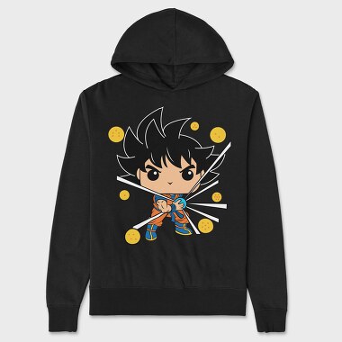 Funko Anime Drangon Ball Z 2, Hanorac Oversize Barbati (Unisex)