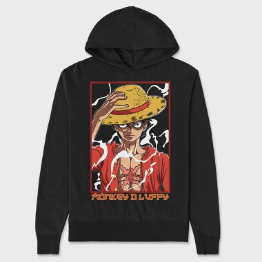 One Piece 92, Hanorac Oversize Barbati (Unisex)