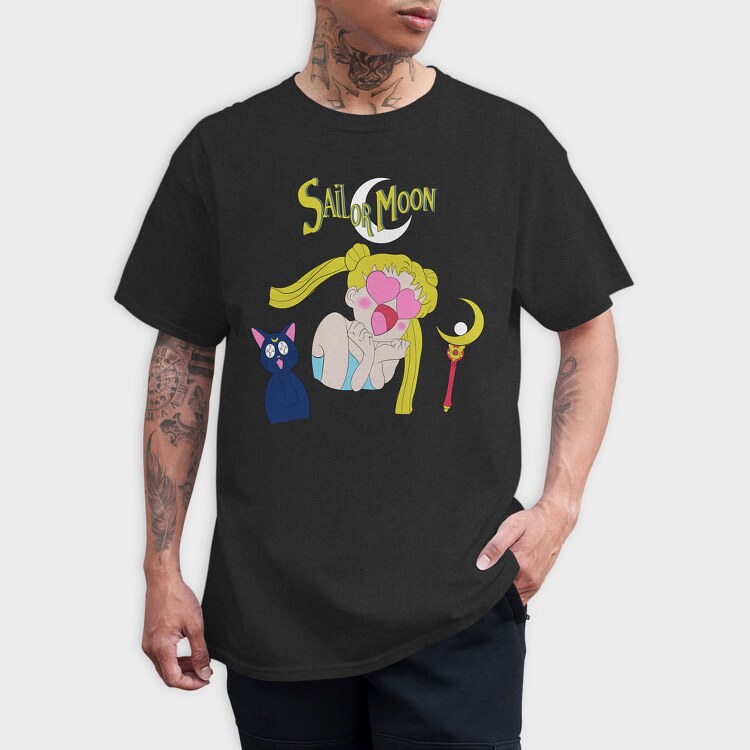 Sailor Moon 19, Tricou Barbati (Unisex)