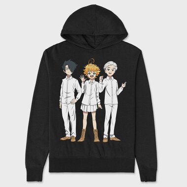 The Promised Neverland, Hanorac Oversize Barbati (Unisex)