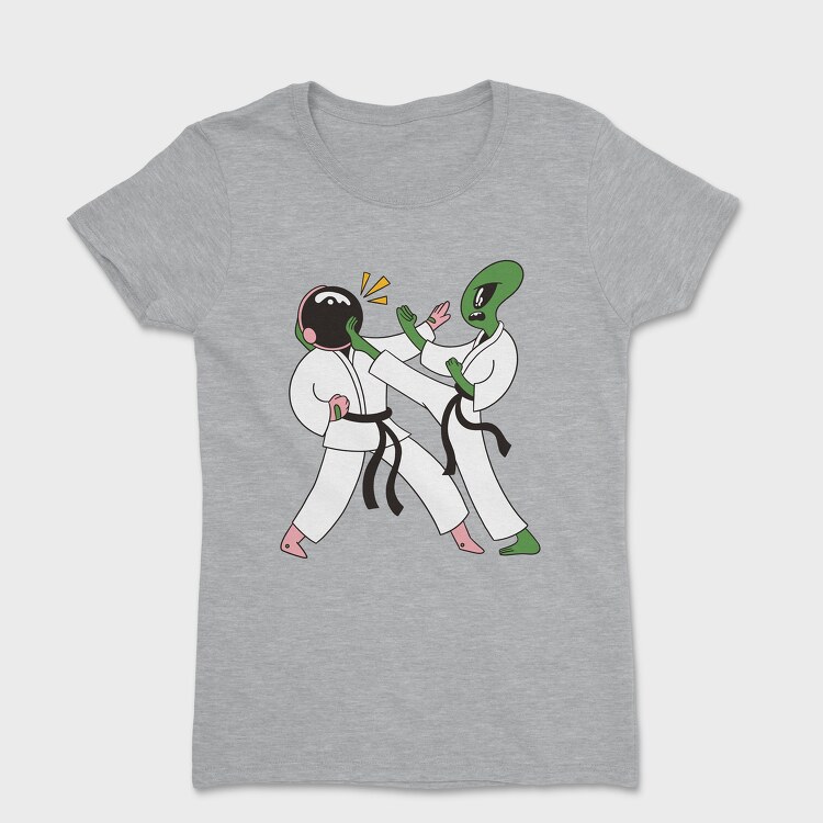 Astronaut Alien Karate, Tricou Femei