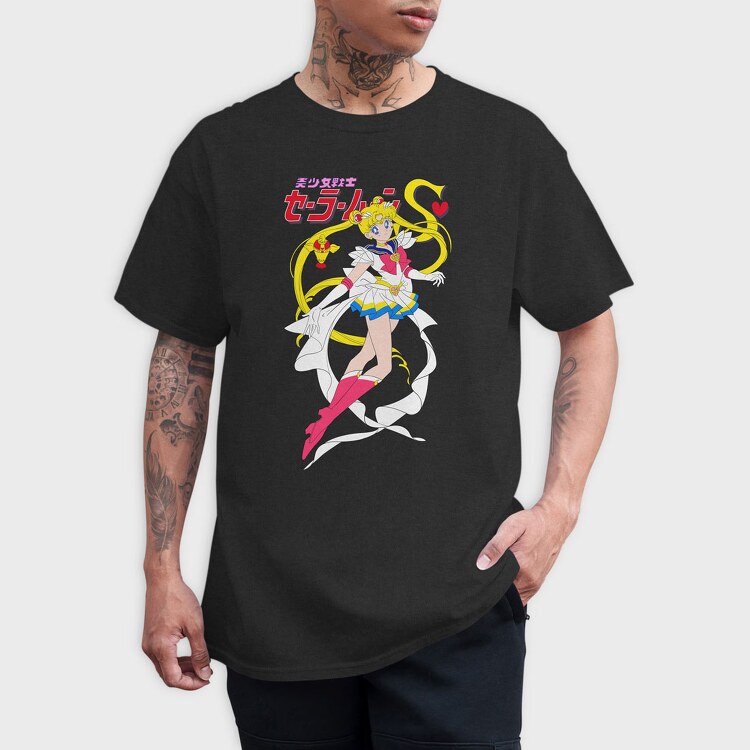 Sailor Moon 2, Tricou Barbati (Unisex)