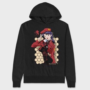 Neon Genesis Evangelion 3, Hanorac Oversize Barbati (Unisex)