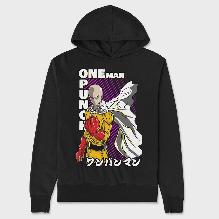 Hanorac Barbati (Unisex), One Punch Man