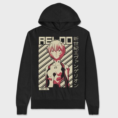 Neon Genesis Evangelion 7, Hanorac Oversize Barbati (Unisex)