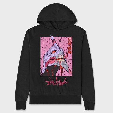 Neon Genesis Evangelion 8, Hanorac Oversize Barbati (Unisex)