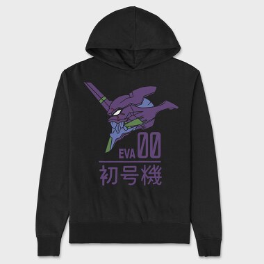 Neon Genesis Evangelion, Hanorac Oversize Barbati (Unisex)