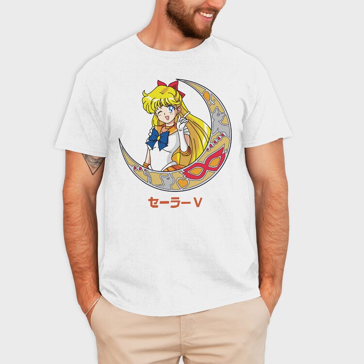 Sailor Moon 25, Tricou Barbati (Unisex)