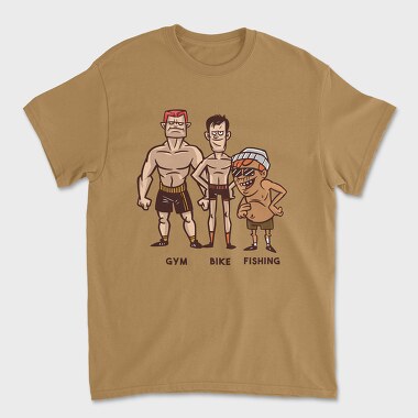 Gym, Tricou Barbati (Unisex)