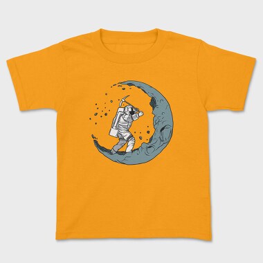 Tricou Copii, Astronaut Digging The Moon