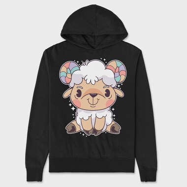 Hanorac Barbati (Unisex), Cute Aries