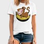 Banana Monkey Ride, Tricou Barbati (Unisex)