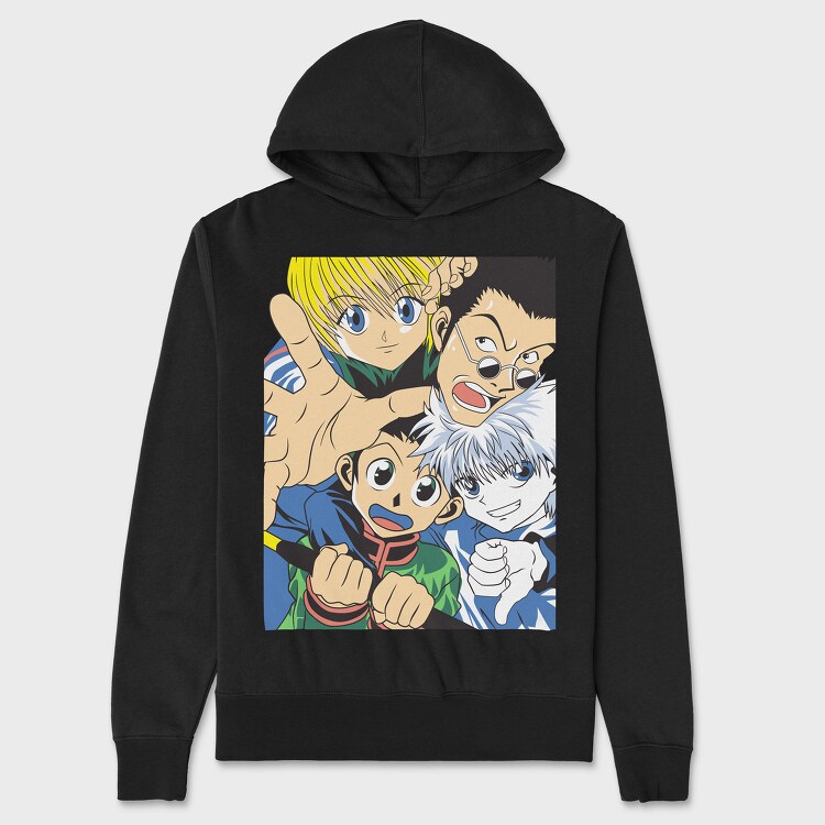 Hunter X Hunter 1, Hanorac Oversize Barbati (Unisex)