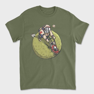 Lawnmower Astronaut, Tricou Barbati (Unisex)