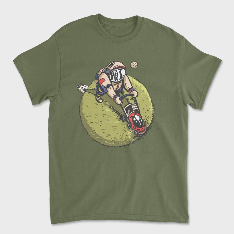 Tricou Barbati (Unisex), Lawnmower Astronaut