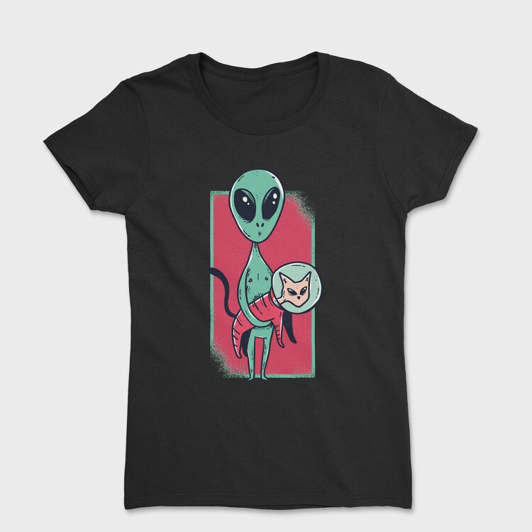 Alien Cat, Tricou Femei