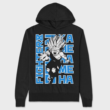 Dragon Ball Z 13, Hanorac Oversize Barbati (Unisex)