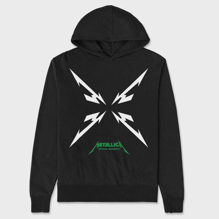 Metallica Beyond Magnetic, Hanorac Oversize Barbati (Unisex)