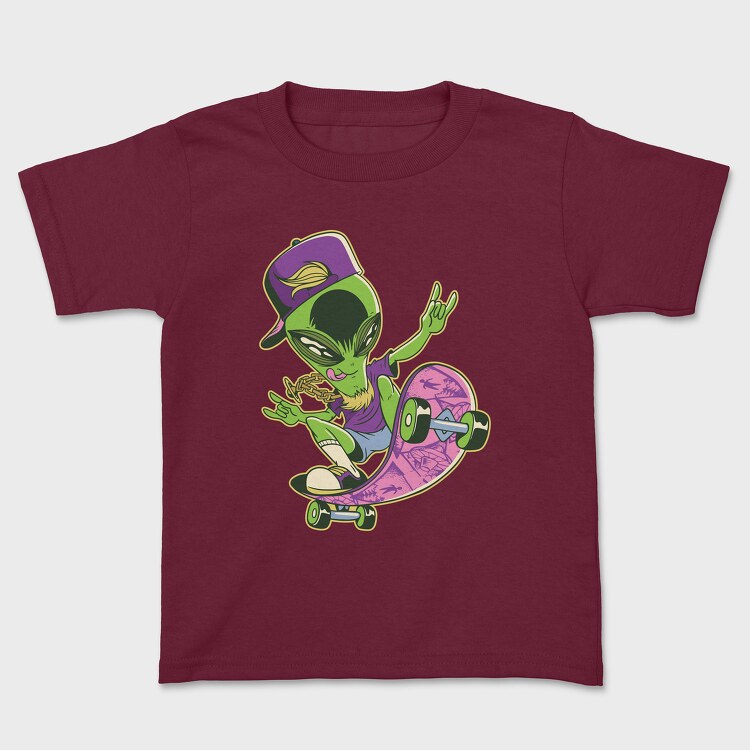 Alien Skate, Tricou Copii