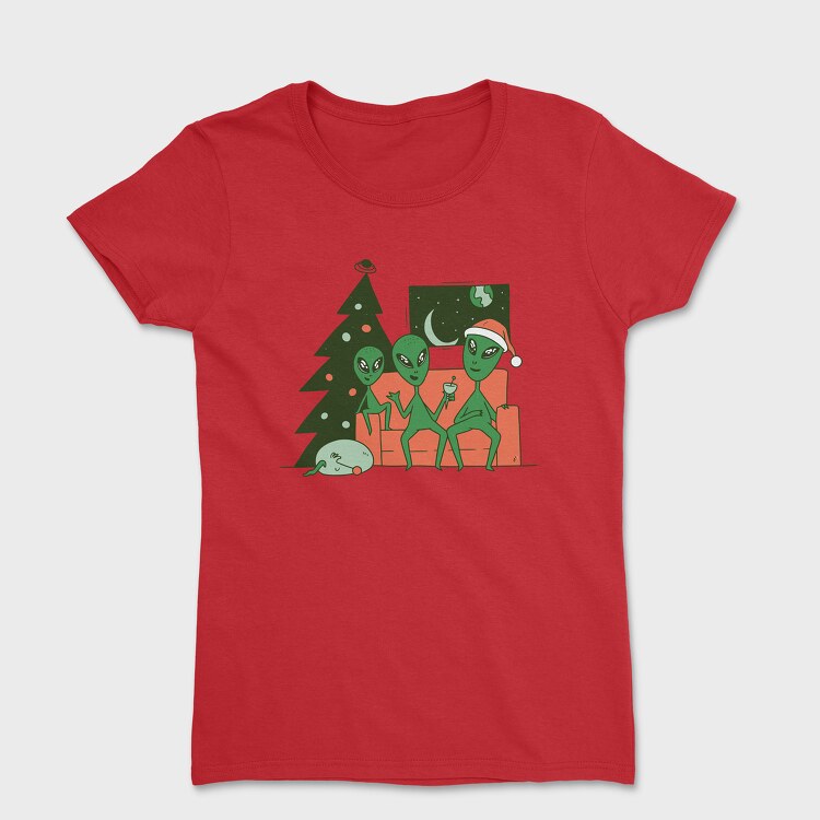 Alien Christmas, Tricou Femei