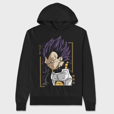 Dragon Ball Z 18, Hanorac Oversize Barbati (Unisex)