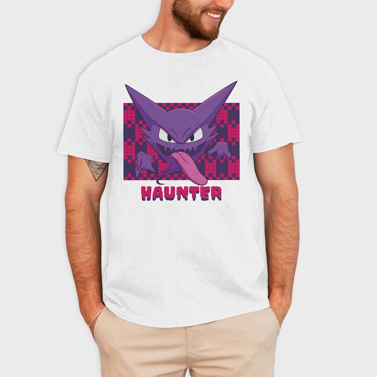 Haunter Ghostly, Tricou Barbati (Unisex)