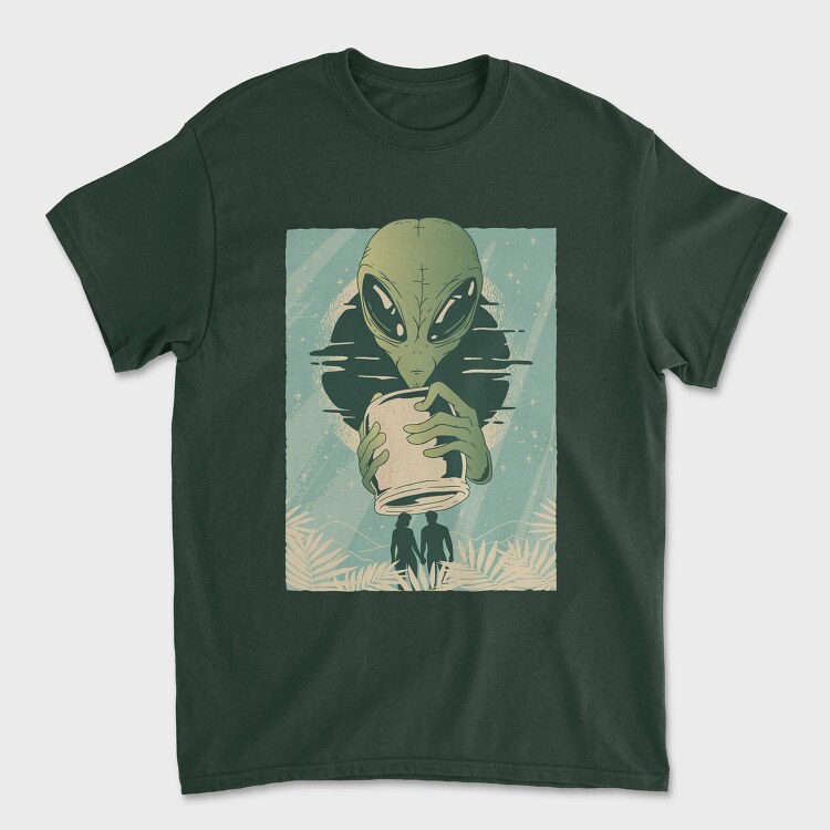 Alien Humans, Tricou Barbati (Unisex)