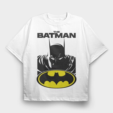 Batman Shadow Emblem, Tricou Oversize Barbati (Unisex)