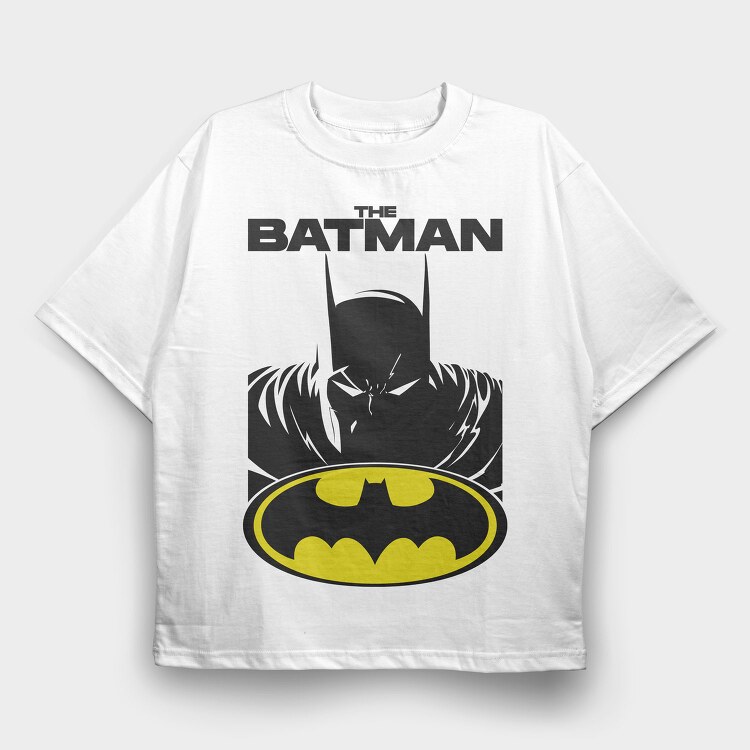 Batman Shadow Emblem, Tricou Oversize Barbati (Unisex)