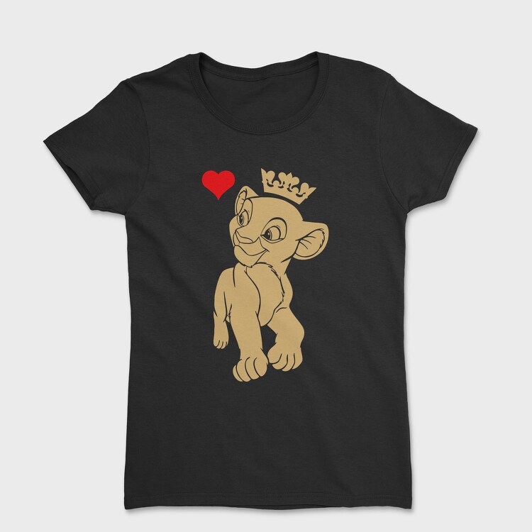 Simba Crown Heart, Tricou Femei