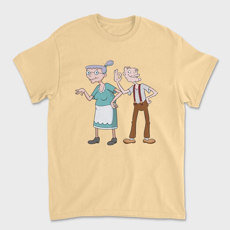 Cartoon Retro Hey Arnold 3, Tricou Barbati (Unisex)