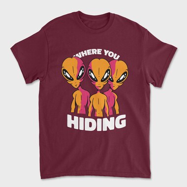 Creepy Aliens, Tricou Barbati (Unisex)