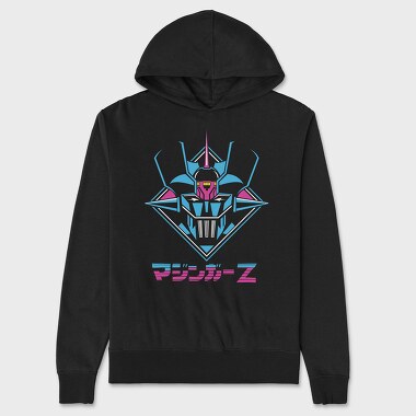 Retro Mazinger Z, Hanorac Oversize Barbati (Unisex)