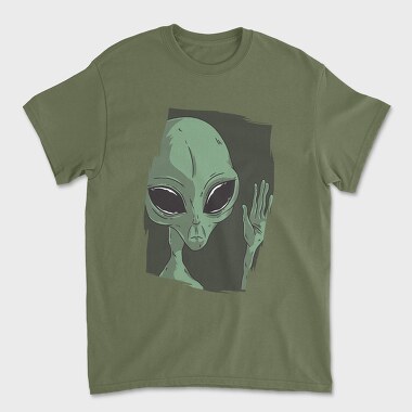 Tricou Barbati (Unisex), Sad Alien