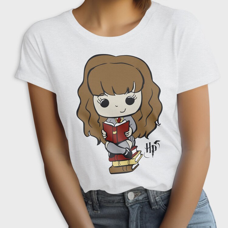 Hermione Reading Magic, Tricou Femei