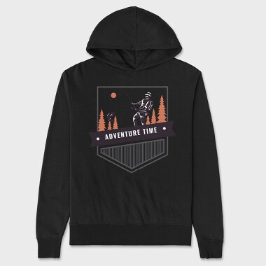 Adventure Time Fishing, Hanorac Oversize Barbati (Unisex)
