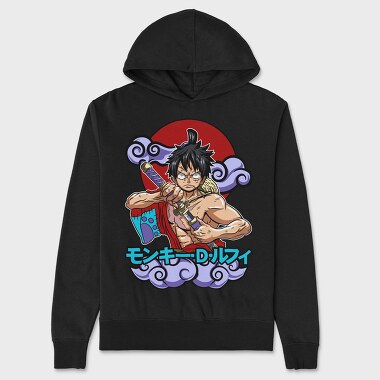 One Piece 127, Hanorac Oversize Barbati (Unisex)